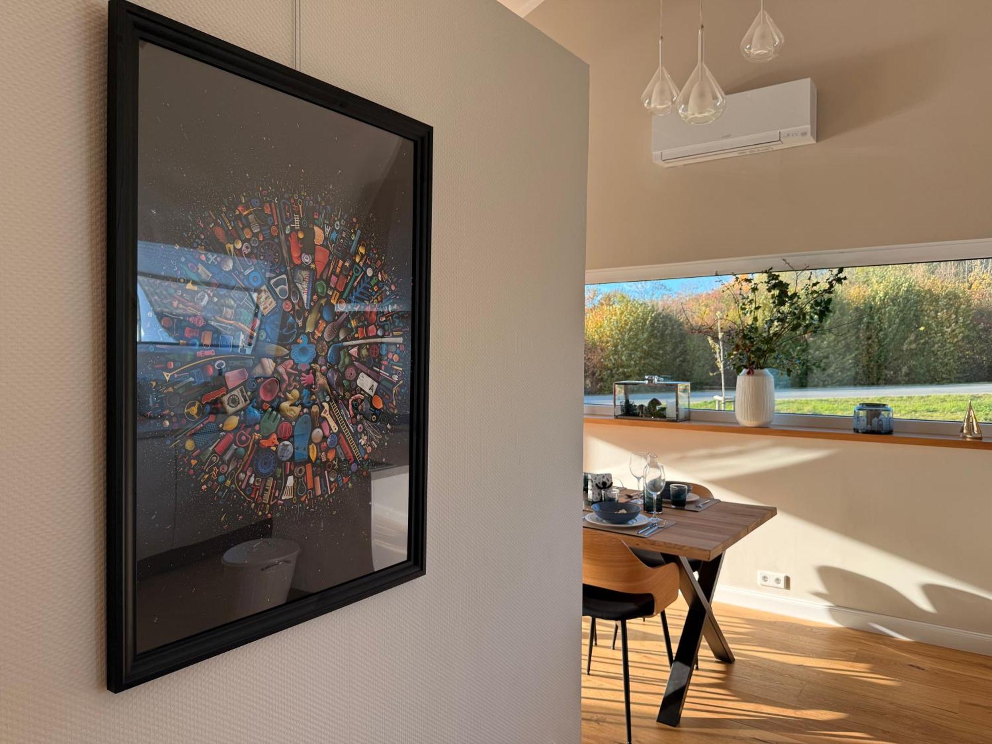 Ferienhaus Elegantes Seeidylle Mit Blick Auf